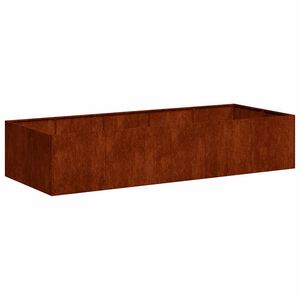 vidaXL Jardinieră Rusty 200x80x40 cm Oțel pentru intemperii