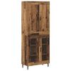 vidaXL Bufet 2 buc. Lemn vechi 69,5 x 34 x 180 cm Lemn prelucrat
