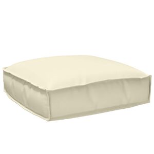 vidaXL Pernă Material Oxford Crem 50 x 50 x 12 cm