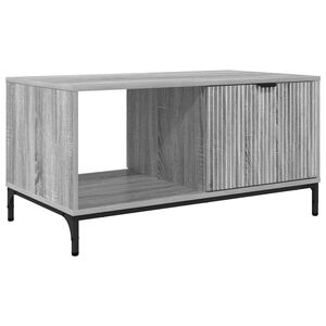 vidaXL Masă de cafea Gri Sonoma 90 x 49 x 46 cm Lemn prelucrat