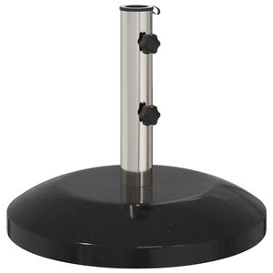 vidaXL Bază pentru parasolar cu pol de 40-50 mm 26.75 kg Negru