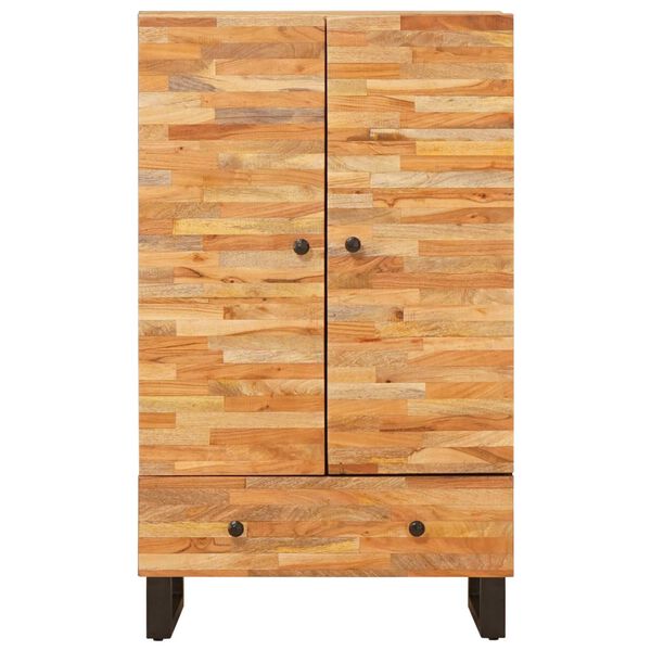 vidaXL Buffet de depozitare Maro 60 x 33 x 100 cm Lemn de mango solid