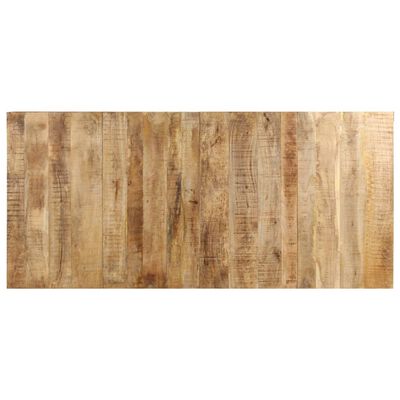 vidaXL Masă de bucătărie, 220x100x76 cm, lemn de mango nefinisat