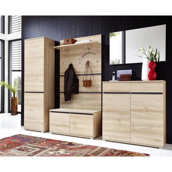 Germania Banchetă de pantofi Lissabon, 95,9x39,2x48,3 cm, fag nobil