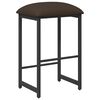 vidaXL Scaun de bar Gri taupe 40 x 32 x 64 cm Lemn prelucrat