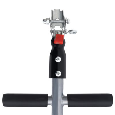 vidaXL Remorcă bicicletă & cutie transport pliabilă 50 L negru 60 kg