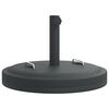 vidaXL Suport umbrelă pentru st&acirc;lpi &Oslash;38 / 48 mm, 25 kg, rotund