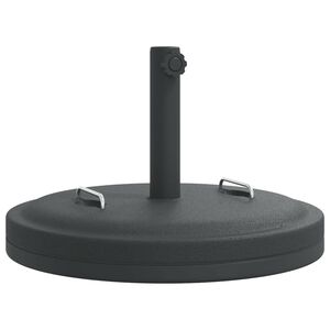 vidaXL Suport umbrelă pentru st&acirc;lpi &Oslash;38 / 48 mm, 25 kg, rotund
