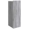 vidaXL Dulap montat pe perete Sonoma gri 33 x 34,5 x 94 cm