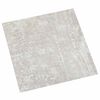 vidaXL Plăci de Pardoseală Alb și lemn 5,11 m&sup2; 55 buc. PVC