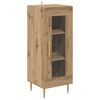 vidaXL Bufet stejar artizanal 34 x 34.5 x 90 cm Lemn prelucrat