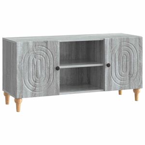 vidaXL Cabinet TV Sonoma gri 102 x 34,5 x 50 cm Lemn prelucrat