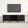 vidaXL Set comodă TV Stejar Negru 150 x 30 x 50 cm Lemn compozit