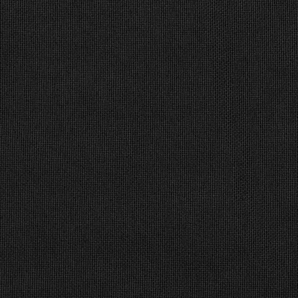 vidaXL Perdele opace, aspect p&acirc;nză, ocheți, 2 buc., negru, 140x245 cm