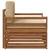 vidaXL Set de canapele de exterior Lemn de acacia solid și poliester