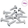 vidaXL Șurub 13636 pcs Argintiu M4 x 16 mm Oțel