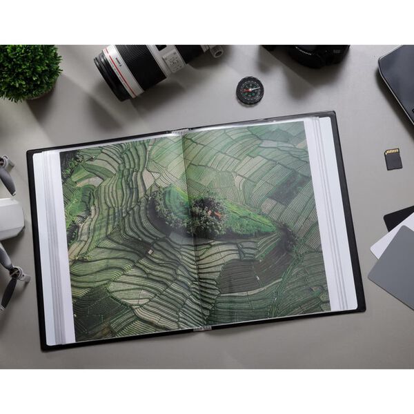 rillstab Album de prezentare A4, 60 buzunare, negru