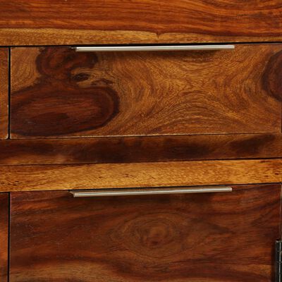 vidaXL Servantă din lemn masiv de sheesham, 160 x 35 x 75 cm
