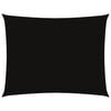 vidaXL P&acirc;nză parasolar, negru, 3x6 m, țesătură oxford, dreptunghiular