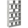 vidaXL Bibliotecă, gri beton, 100x33x187,5 cm, lemn prelucrat