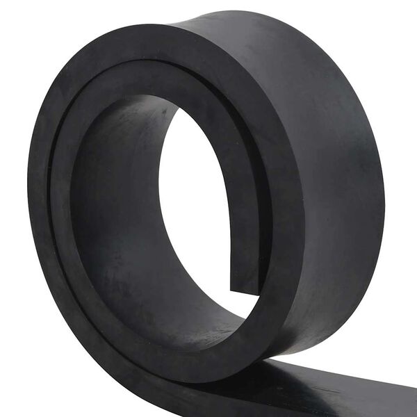 vidaXL Margine de cauciuc pentru plug de zăpadă negru 200x8x2 cm