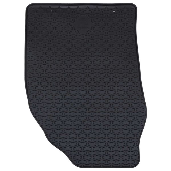 vidaXL Covor pentru mașină 4 pcs Negru TPE