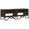 vidaXL Dulap TV, stejar maro, 122x34x41 cm, lemn prelucrat