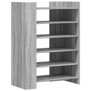 vidaXL Pantofar, gri sonoma, 74,5x37,5x100 cm, lemn prelucrat