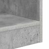 vidaXL Masă laterală 2 pcs Gri din beton 30,5 x 30 x 45 cm