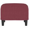 vidaXL Taburet, roșu vin, 60x50x41 cm, material textil