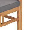 vidaXL Set mobilier de grădină cu perne, 9 piese, lemn masiv de tec
