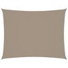 vidaXL Parasolar, gri taupe, 3,5x4,5 m, țesătură oxford dreptunghiular