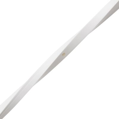 vidaXL Șine de cabluri, 30x15 mm, 10 m, PVC