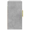 vidaXL Dulap de perete, gri beton, 60x31x60 cm, lemn compozit