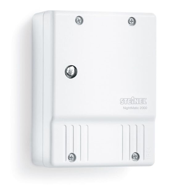 Steinel Controler de iluminat fotoelectric NightMatic 2000, alb