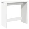 vidaXL Birou, alb, 80 x 40 x 75 cm, PAL
