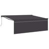 vidaXL Copertină retractabilă Antracit 400 &times; 300 cm