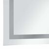vidaXL Oglindă cu LED de baie, cu senzor tactil, 60 x 80 cm