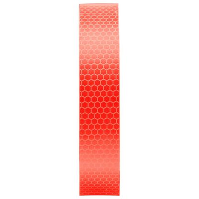 vidaXL Bandă reflectorizantă, roșu, 2,5 cmx20 m, PVC