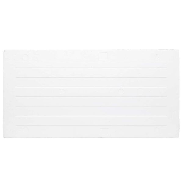 vidaXL Panouri de perete 10 pcs Roșu 100 x 50 cm Spumă EPS