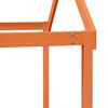 vidaXL Acoperiș pat de copii, maro, 207x95,5x159 cm, lemn masiv pin