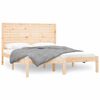 vidaXL Cadru de pat King Size, 150x200 cm, lemn masiv