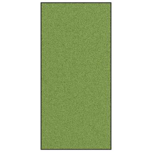 vidaXL Covoraș de intrare Verde și Negru 120 x 250 cm Poliamidă și PVC