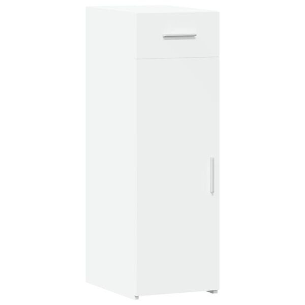 vidaXL Dulap, alb, 30x42,5x93 cm, lemn prelucrat