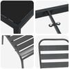 vidaXL Set de masă pentru grădină 5 pcs Antracit