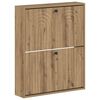 vidaXL Dulap pentru pantofi montat pe perete ALKMAAR 71 x 17 x 86 cm