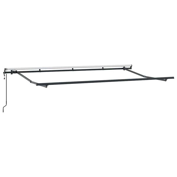 vidaXL Cortina Retractabilă Antracit 400 x 200 cm țesătură