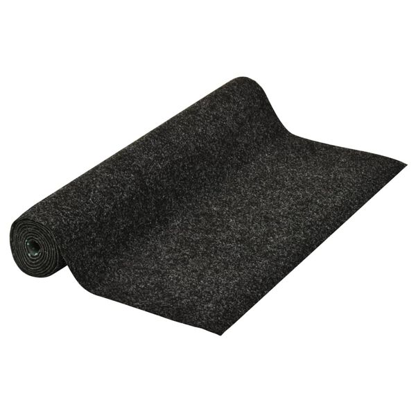 vidaXL Gazon artificial cu crampoane, antracit, 20x1 m