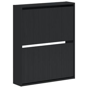 vidaXL Dulap pentru pantofi montat pe perete ARNHEM 71 x 17 x 86 cm