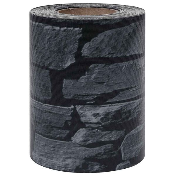 vidaXL Panouri intimitate grădină, 4 buc., gri, 35x0,19 m, PVC